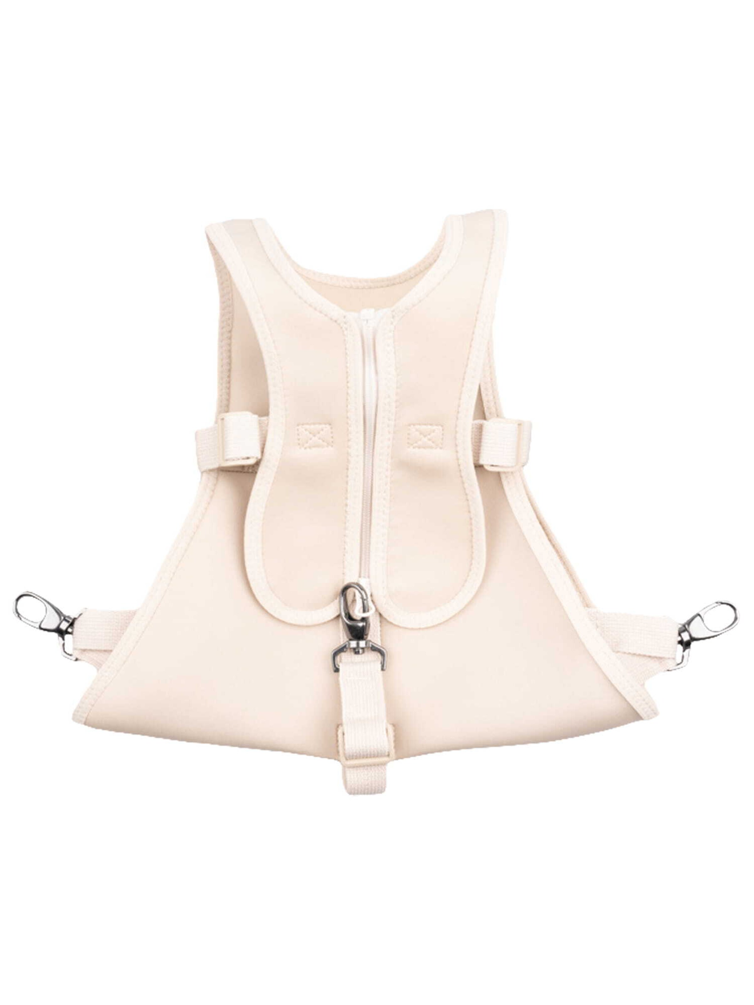 Crown Bubble Stroller Accessories in Beige: front