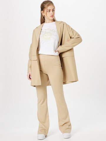 River Island T-Shirt 'LA SOLEIL' in Weiß