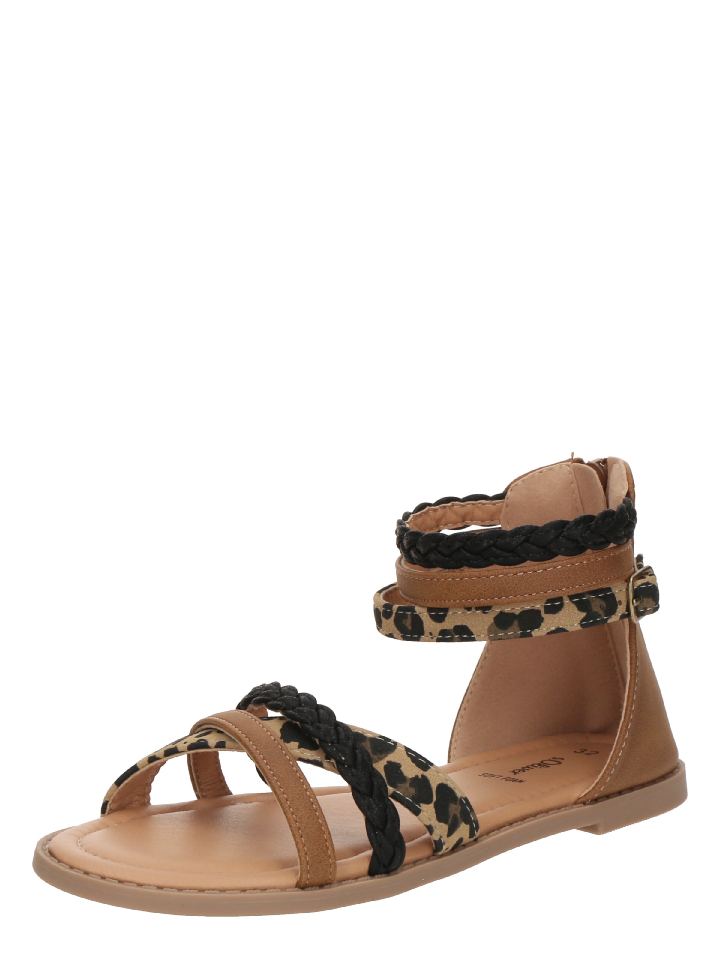 s.Oliver Σανδάλι σε μπεζ: μπροστά