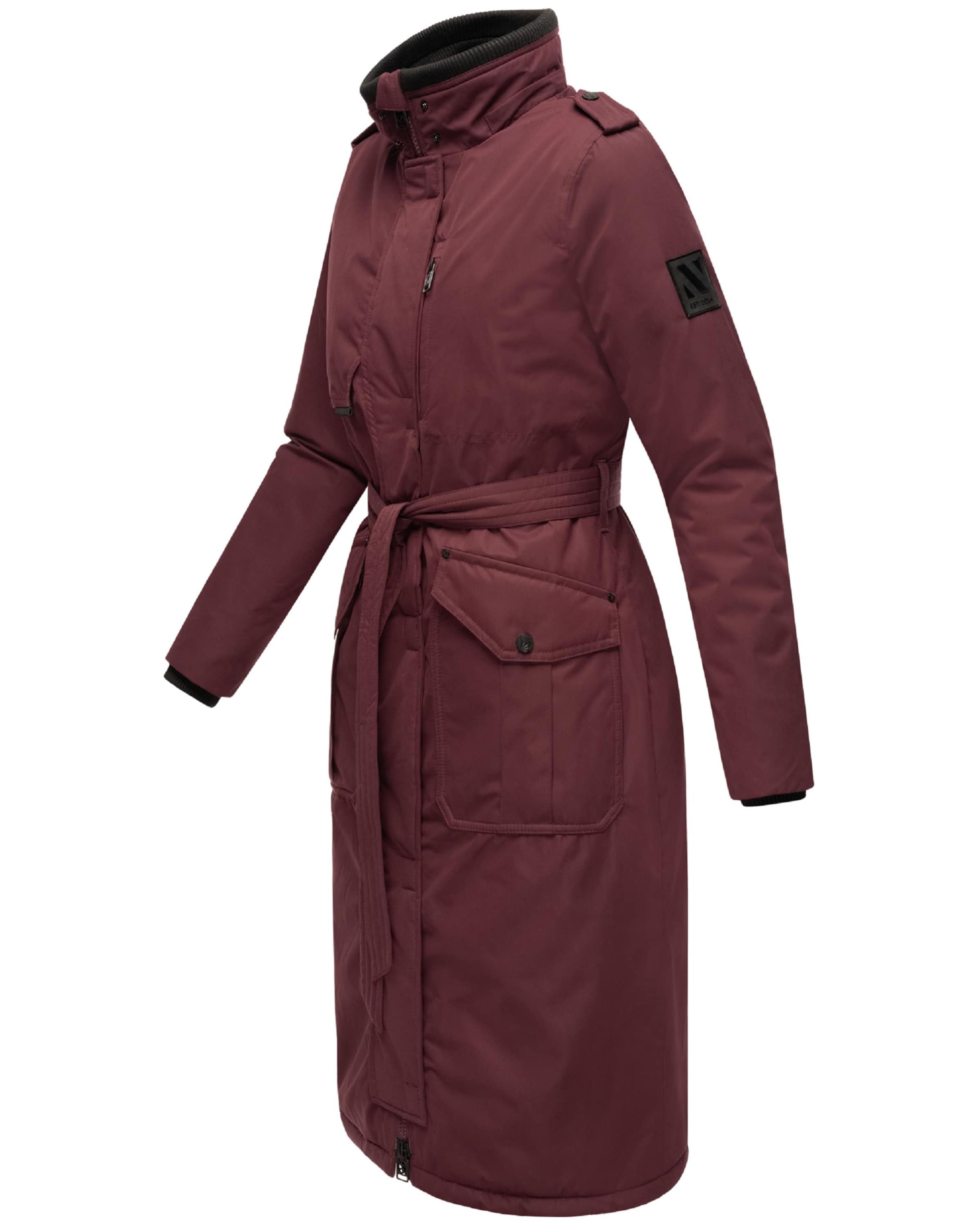 NAVAHOO Zimný kabát 'Hokulanii' - Červená