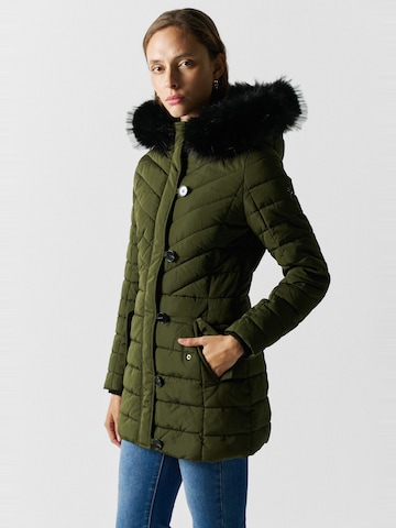 KOROSHI Winterjas in Groen