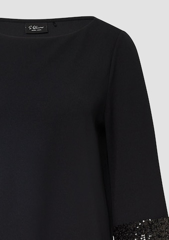 s.Oliver Blouse in Black