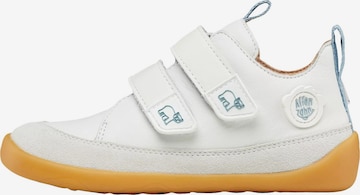 Affenzahn Sneakers 'Sneaker Leder Buddy' in White: front