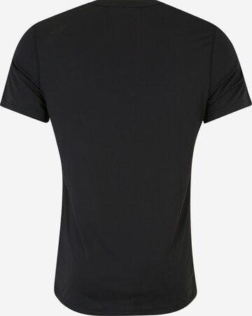 4F Sportshirt in Schwarz