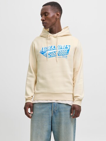 Bluză de molton de la JACK & JONES pe alb: față