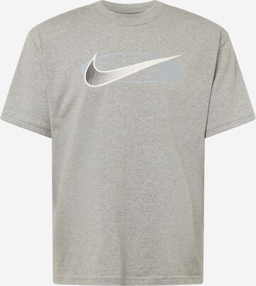 Nike Sportswear Тениска в сиво: отпред