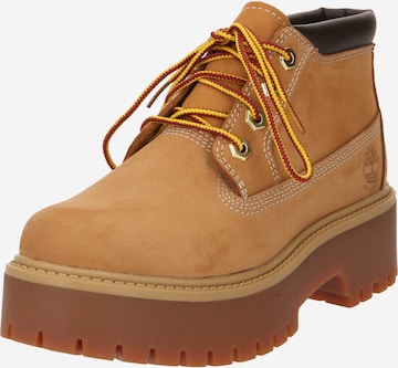 TIMBERLAND Боти 'Elevated Nellie' в кафяво: отпред