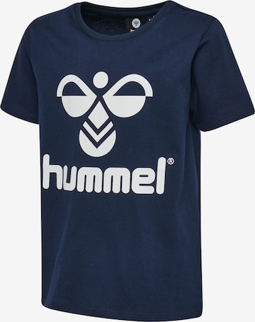 Hummel T-shirt 'Tres' i blå