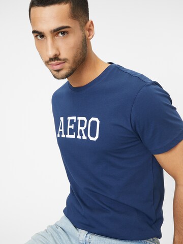 AÉROPOSTALE Shirt in Blauw