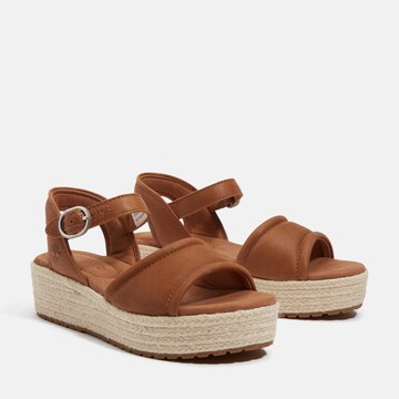 TIMBERLAND Strap Sandals in Brown