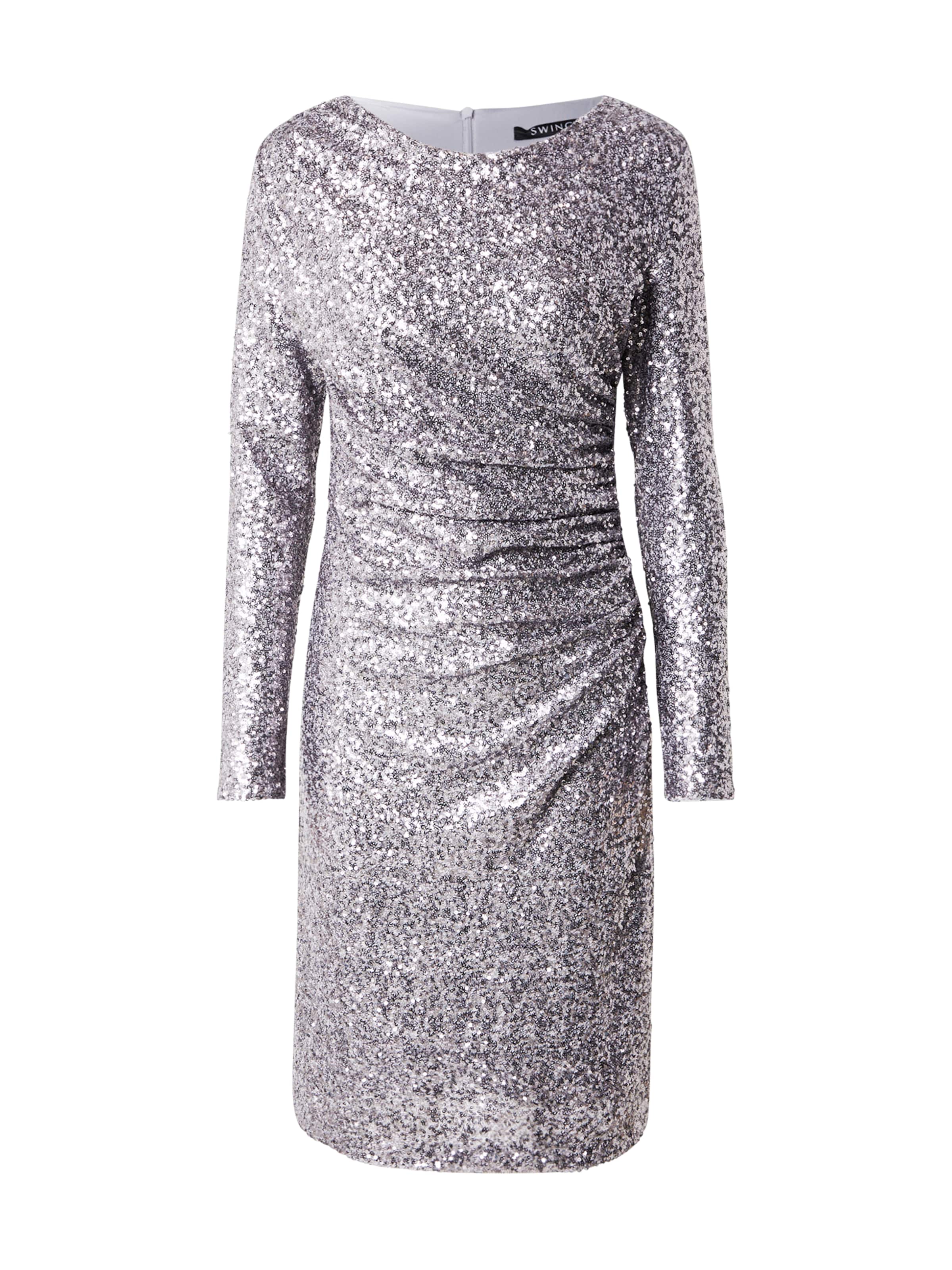 SWING Kleid in Silber: Vorderseite