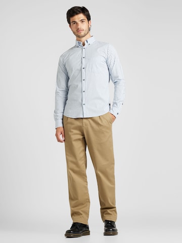 Coupe slim Chemise s.Oliver en bleu