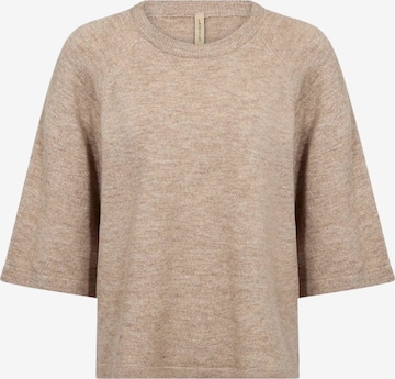 Pull-over Soyaconcept en beige : devant