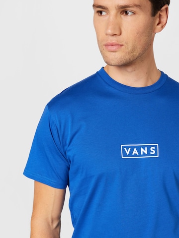 VANS قميص بلون أزرق