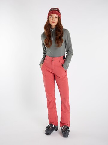 PROTEST Slim fit Sports trousers 'LOLE' in Red: front