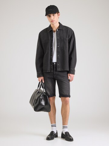 HUGO regular Jeans i grå