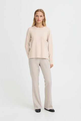 ICHI - Camiseta 'IHLils' en beige