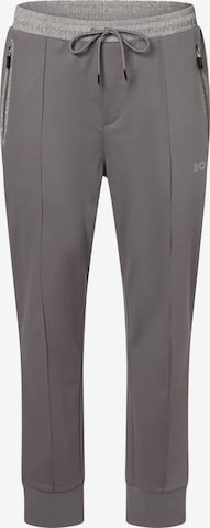 BOSS Green Slimfit Hose 'Hadiko Mirror' in Grau: predná strana