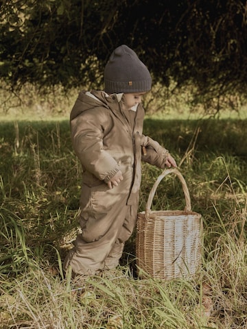 Lil'Atelier Funktionsjakkesæt 'LAStorm 12' i brun: forside