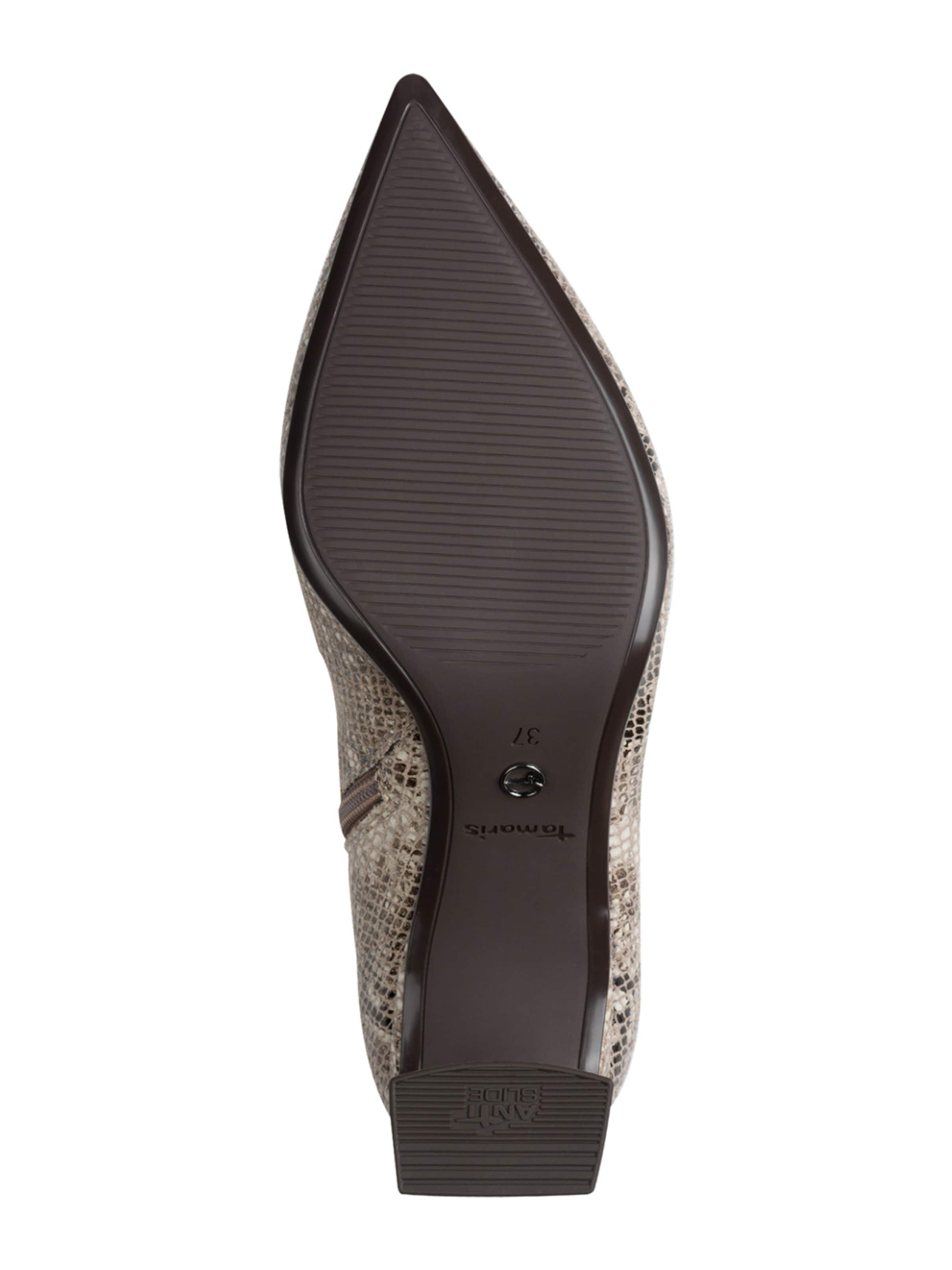 Tamaris Rövid szárú csizmák - bézs