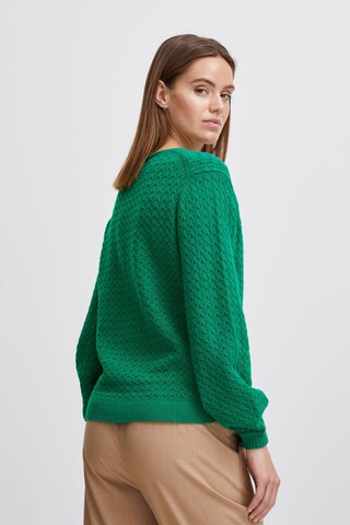b.young Sweater ' Bymilo' in Green