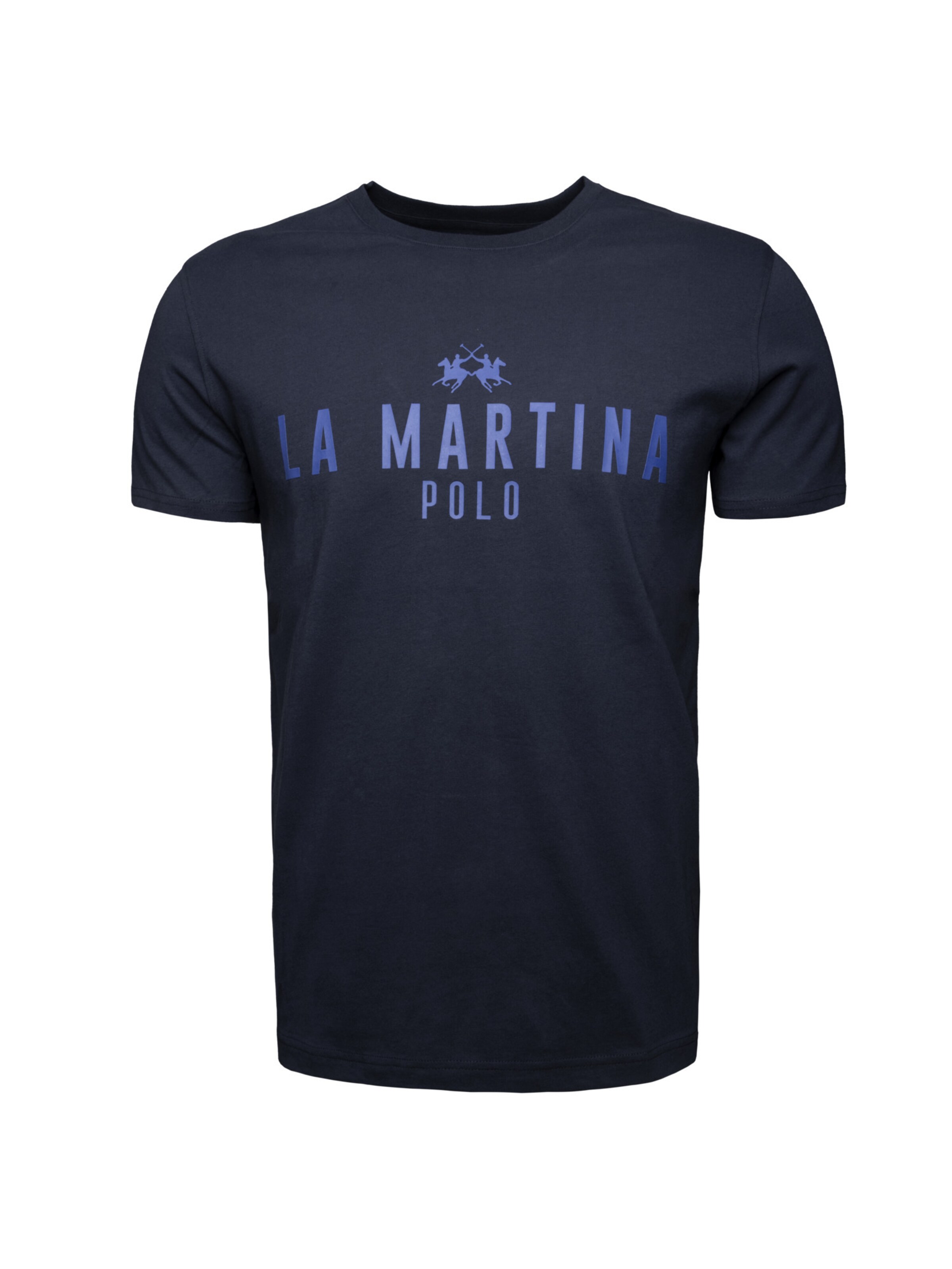 T-Shirt La Martina en bleu : devant