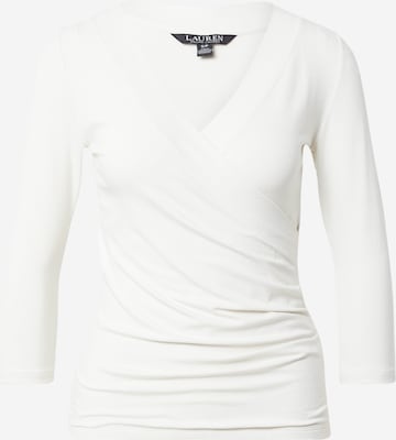 T-shirt 'ALAYJA' Lauren Ralph Lauren en beige : devant