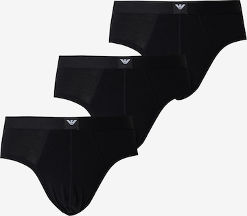 Emporio Armani Alushousut värissä musta: etupuoli