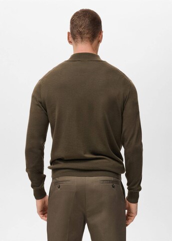 MANGO MAN Sweater 'Willyp' in Green