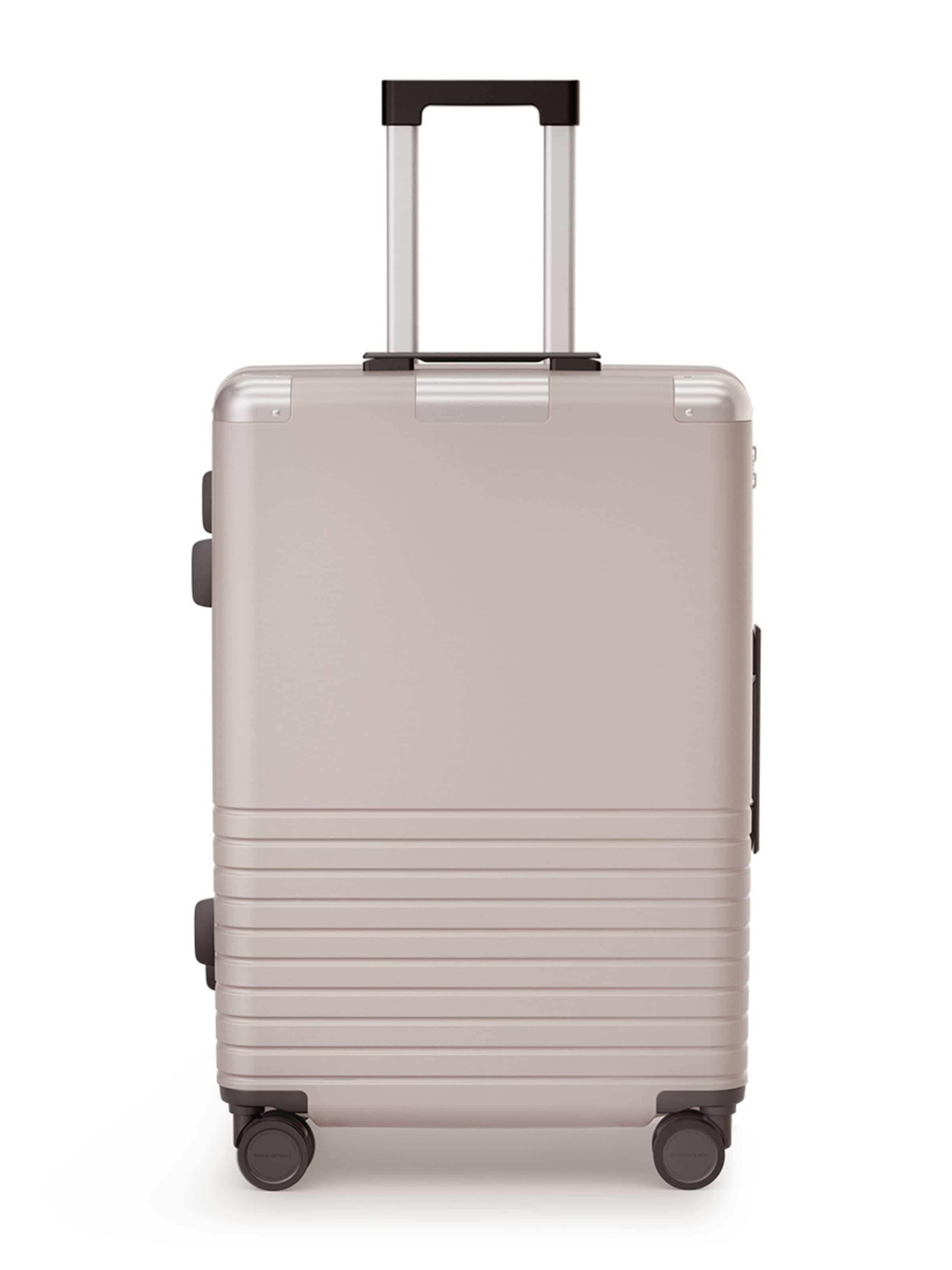 Kapten & Son Suitcase 'Heathrow Check in' in Pink: front