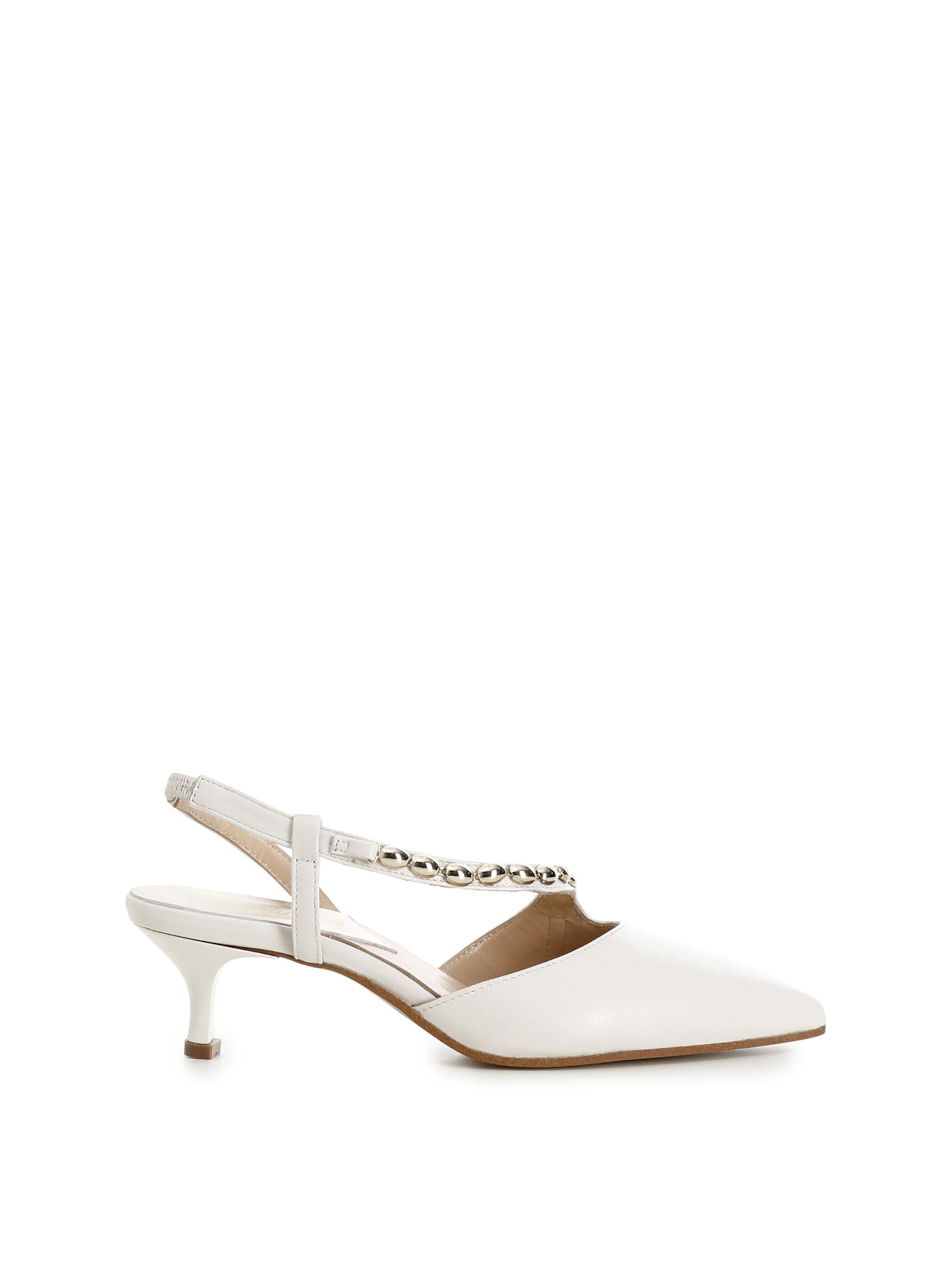 Décolleté di CAFè NOIR in bianco