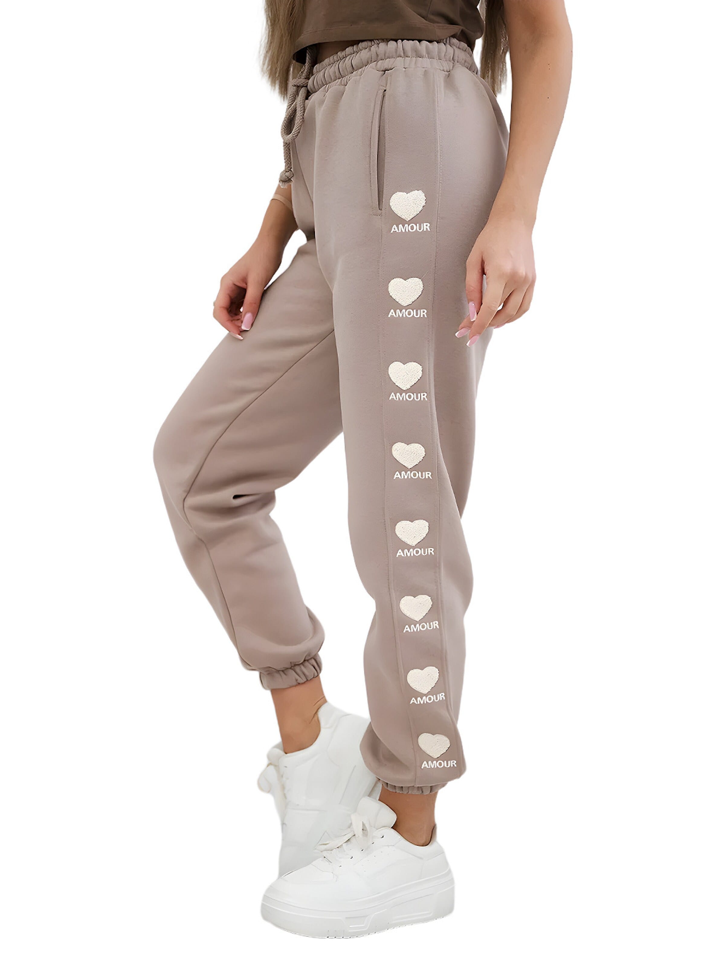 Lumera Trousers in Beige