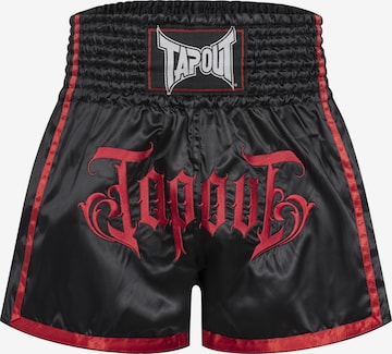 Tapout Regular Urheiluhousut 'Diablo' värissä musta: etupuoli