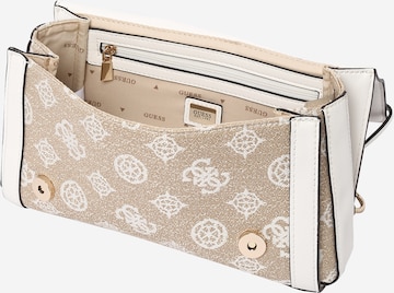 GUESS Skuldertaske 'LORALEE' i beige