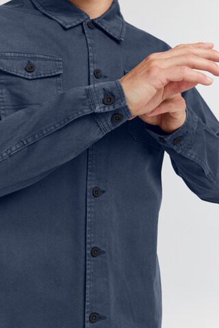 11 Project Regular fit Between-Season Jacket 'Johann' in Blue