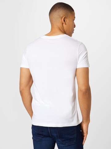 TOM TAILOR DENIM T-Shirt in Weiß