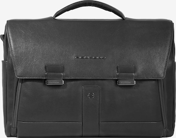 Piquadro Document Bag 'Carl ' in Black: front