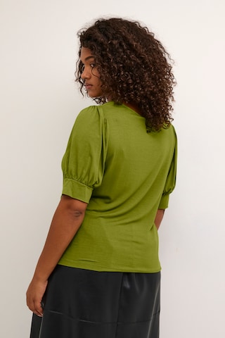 Maglietta 'Sissy' di KAFFE CURVE in verde