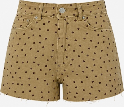 IT'S BASIC Jeans 'POLKA MINI DENIM SHORTS' in 34/Short in senf, Produktansicht