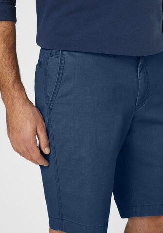 REDPOINT Slimfit Shorts in Blau