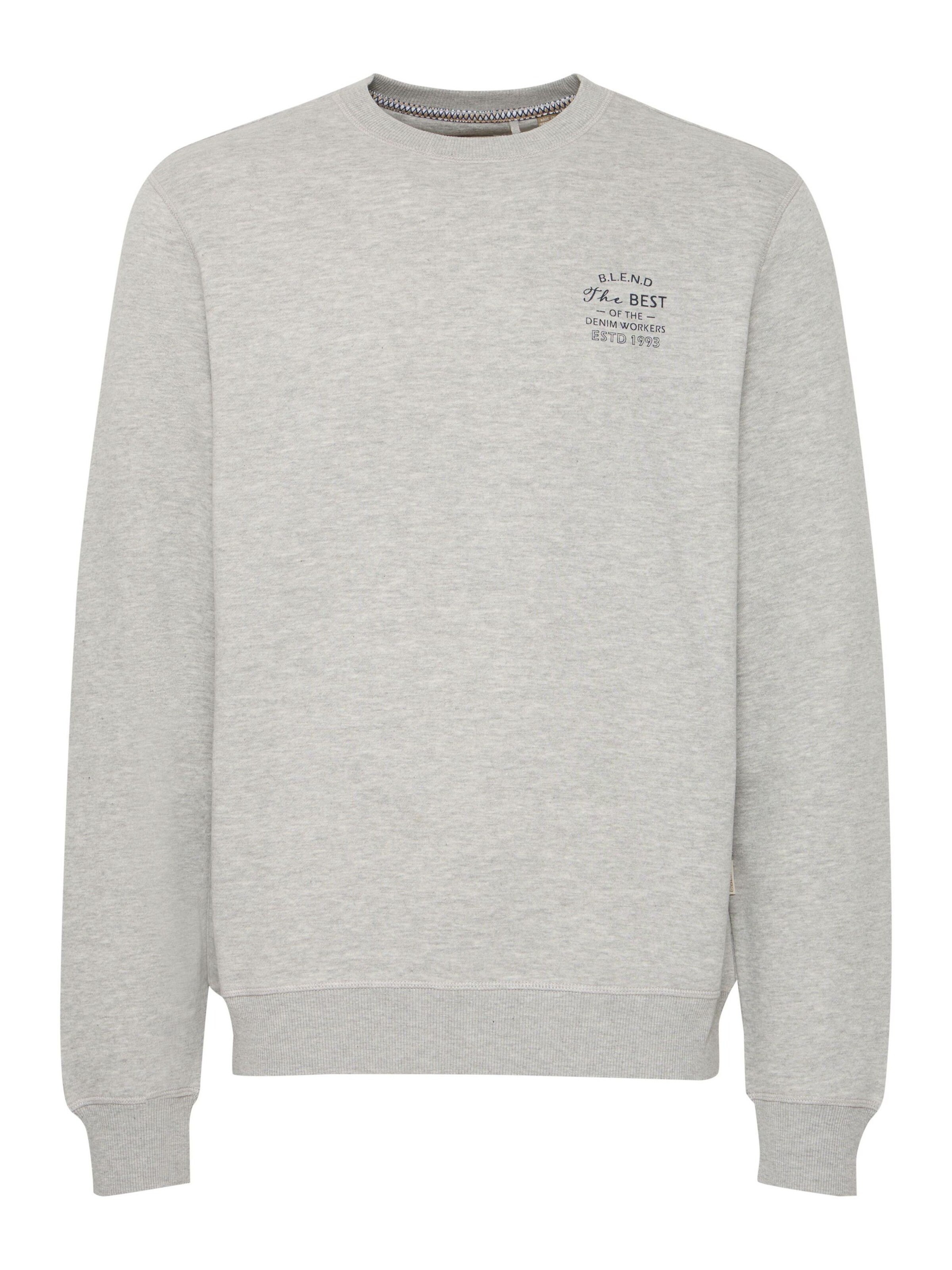 BLEND Sweatshirt in Grau: Vorderseite