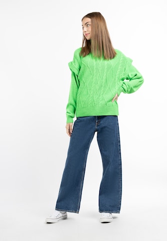 MYMO - Pullover 'Blonda' em verde