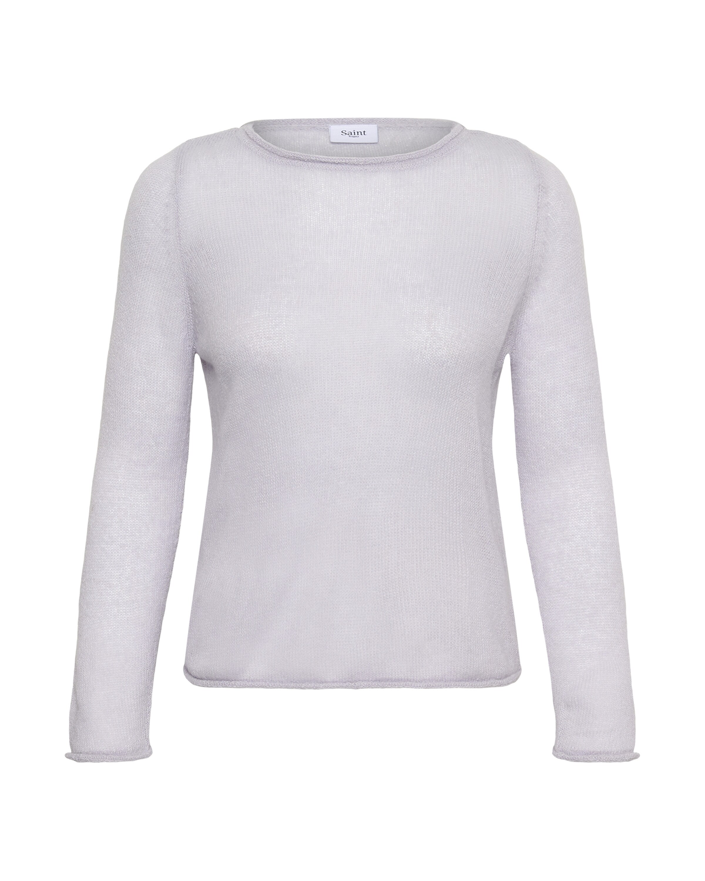 SAINT TROPEZ Pullover in Lila: Vorderseite