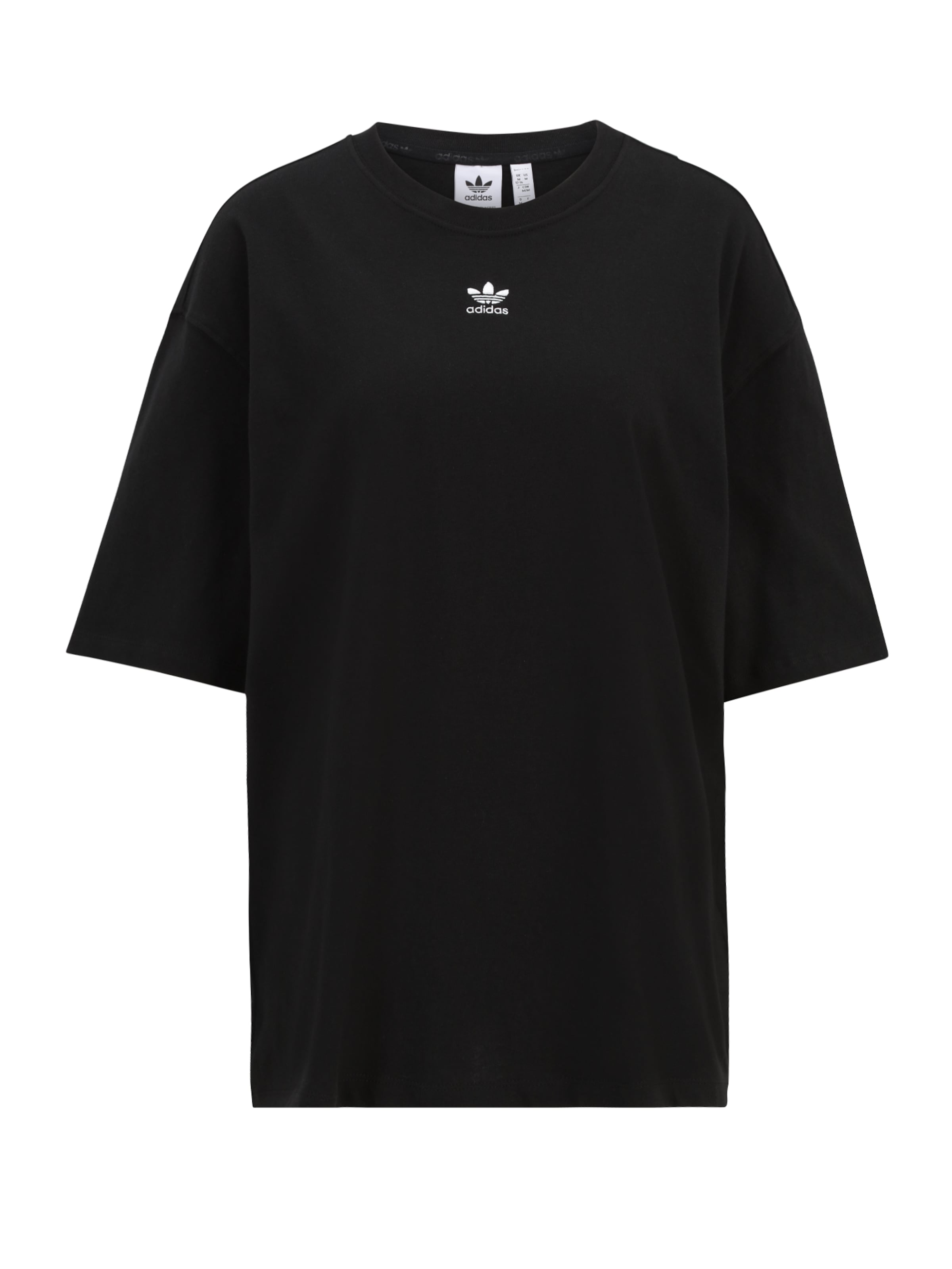 ADIDAS ORIGINALS Shirt 'Essentials' in Black: front