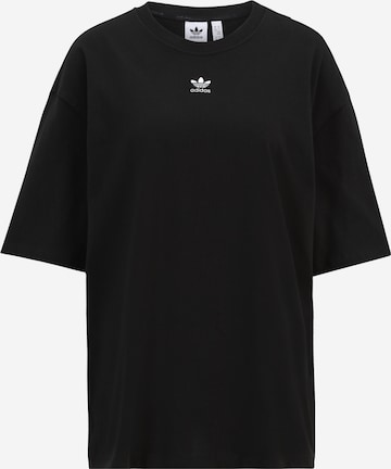 ADIDAS ORIGINALS Shirt 'Essentials' in Black: front