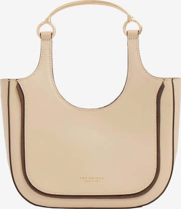 The Bridge Schoudertas in Beige: voorkant