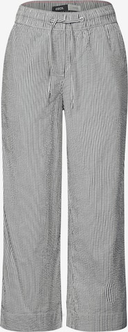 STREET ONE Loosefit Hose in Grau: Vorderseite