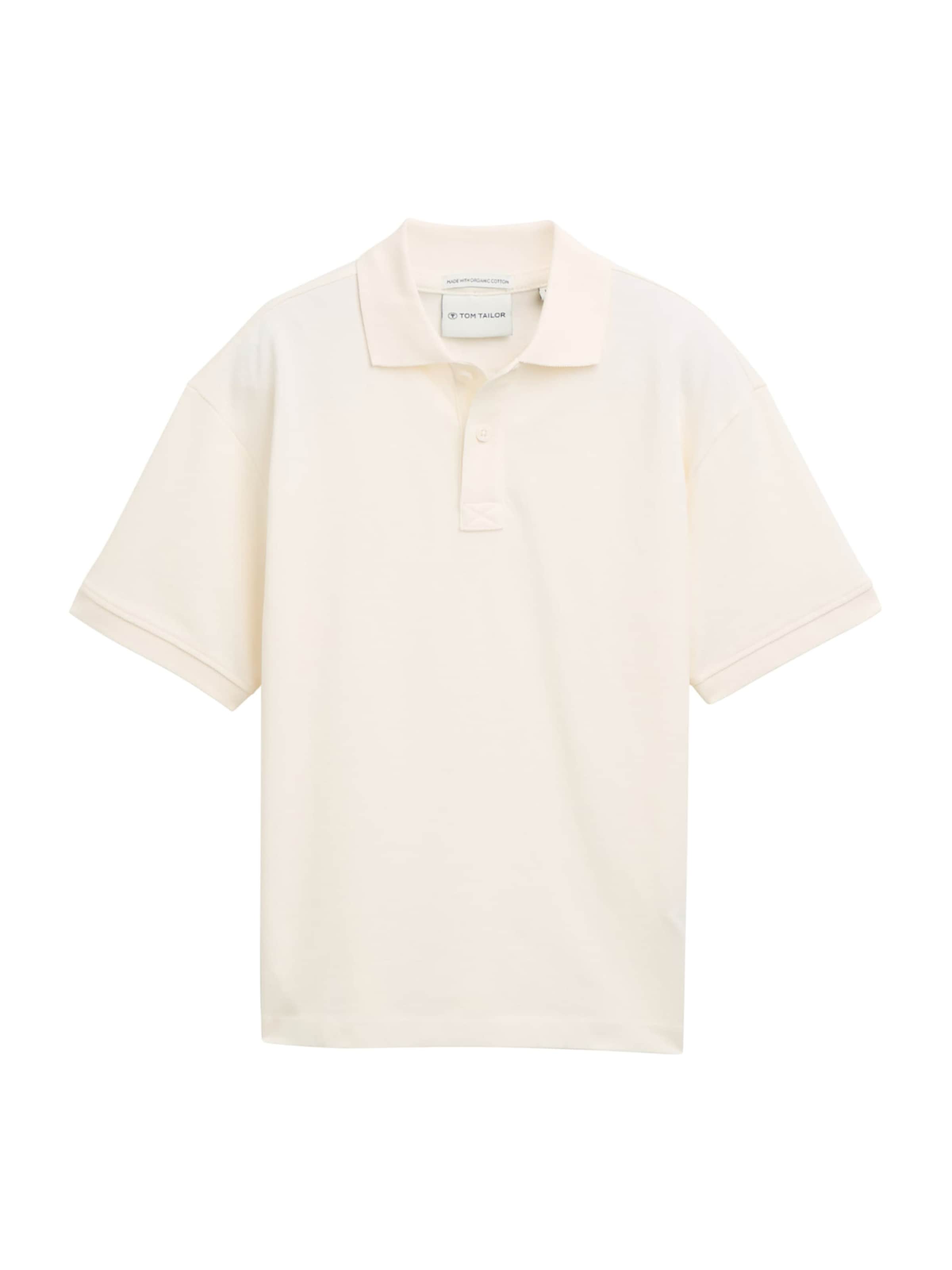 TOM TAILOR Majica | bela barva: sprednja stran