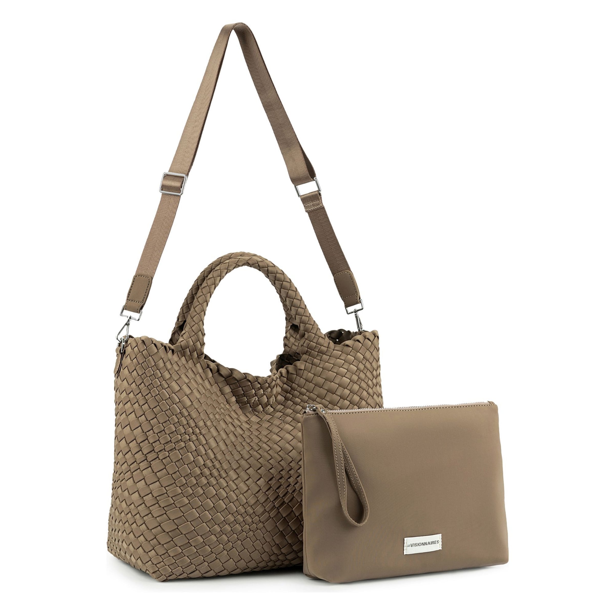 Cabas 'Elia' Les Visionnaires en beige