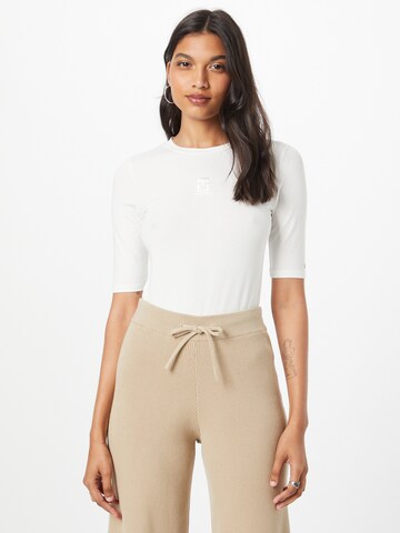 TOMMY HILFIGER T-Shirt in Beige: Vorderseite